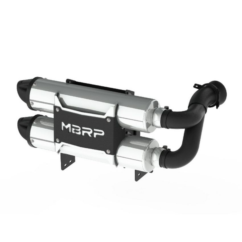 MBRP Exhaust AT-9208PT Performance Muffler; Spark Arrestors Included. Packed Muffler.