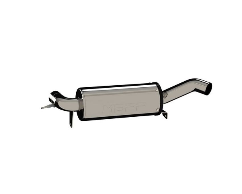MBRP Exhaust AT-9213PT Spark Arrestor Included. REPACK KIT PT-5012PK sold separately