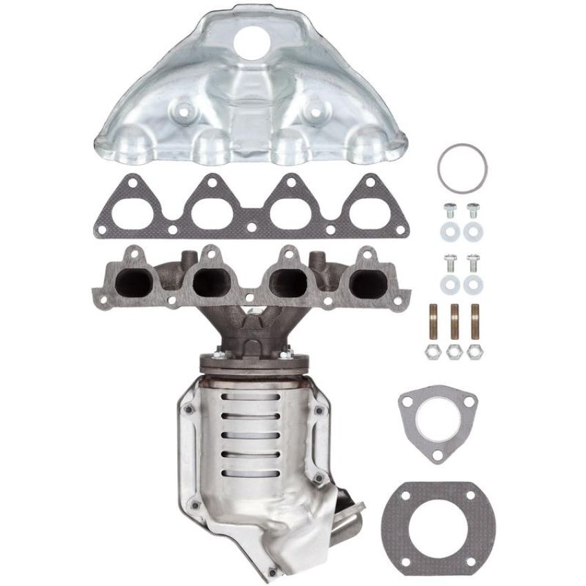 ATP PARTS 101122 Exhaust Manifold with Integrated Catalytic Converter