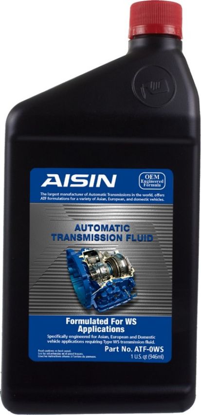 AISIN ATF-0WS OE Formulated Automatic Transmission Fluid