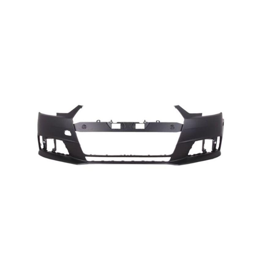 CAPA FRT BUMPER CVR W/O S-LINE PKG;W/O H/L WASHERS;W/O PARALLEL PARK;W/O PARKING AID;PRIME A4 17-19