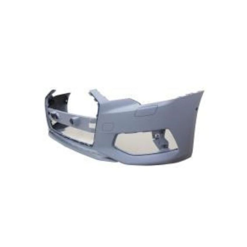 FRONT BUMPER COVER W/O S-LINE PKG; W/PARALLEL PARK ASSIST; PRIME AUDI A6 QUATTRO 19-C