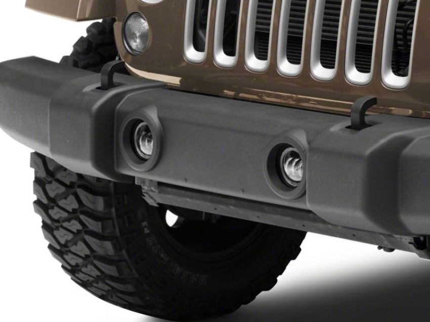 Raxiom J142666 07-18 Jeep Wrangler JK Axial Series 4-In LED Fog Lights w/ Halo