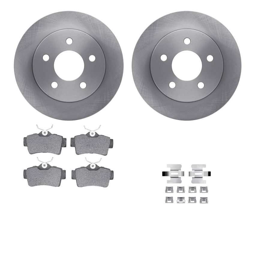 Dynamic Friction 6512-54338 Rotor Kit