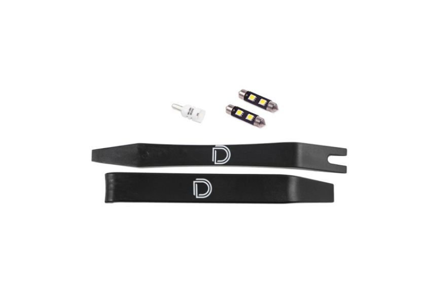 Diode Dynamics DD0501 12-19 Fiat 500 Interior LED Kit Cool White Stage 1
