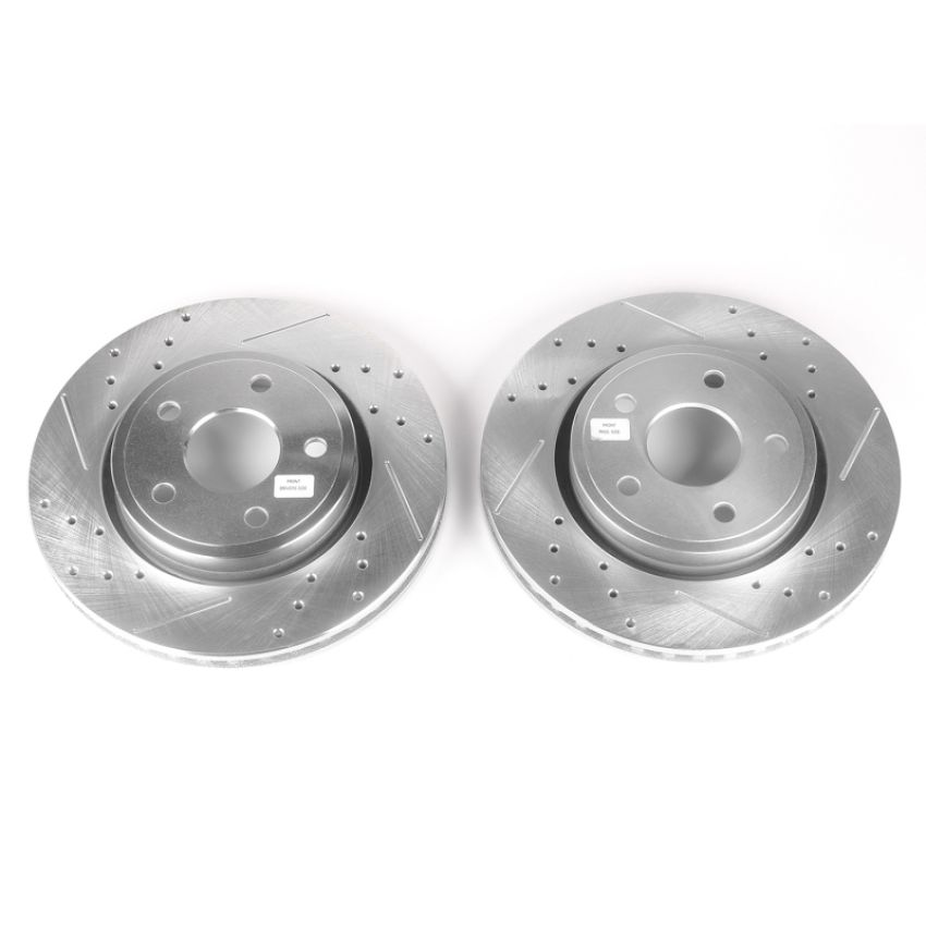PowerStop AR8792XPR PowerStop Evolution Performance Drilled, Slotted & Plated Brake Rotor Pair