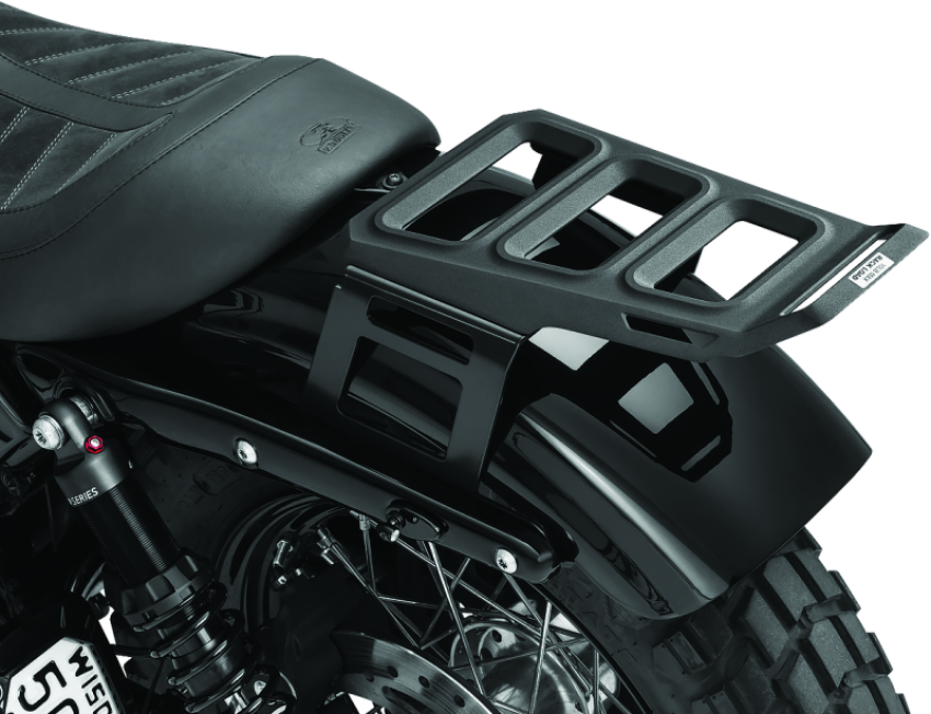 Kuryakyn 6665 Dillinger Luggage Rack Black