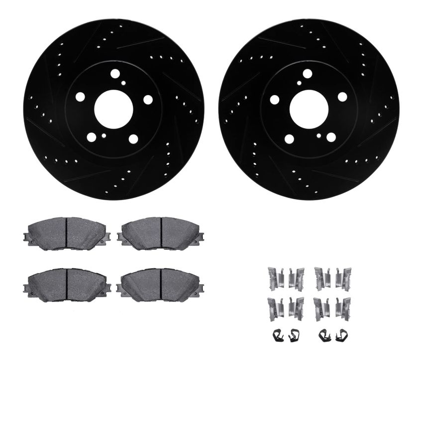 Dynamic Friction 8512-76159 Rotor Kit