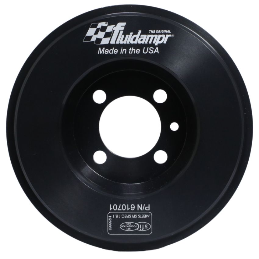 Fluidampr 610701 Harmonic Balancer - Fluidampr - Mitsubishi - 2003-2006 2.0L 4G63T Evo 8/9 - Each