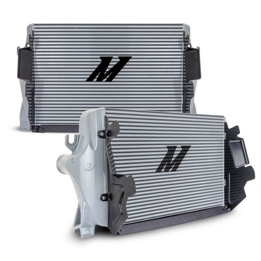 Mishimoto MMINT-RAM-19KSLWBK 2019+ Ram 6.7L Cummins Intercooler Kit / SL Cooler - WBK Pipes