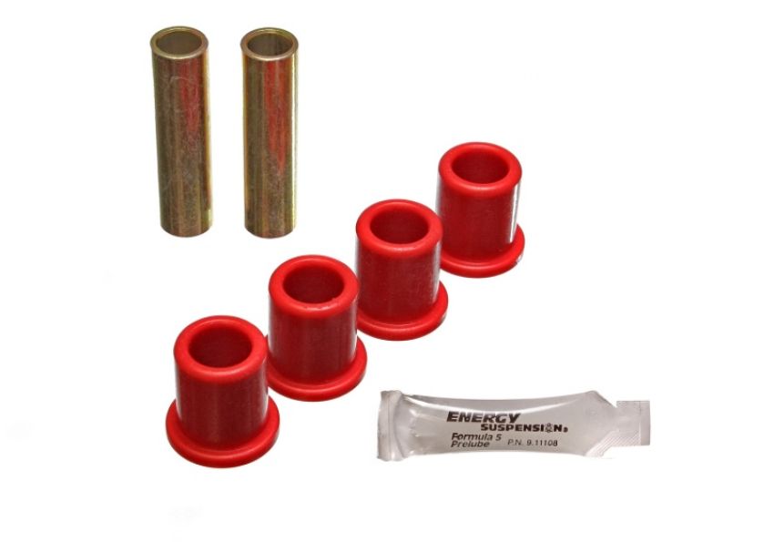 Energy Suspension 4.2137R 89-97 Ford Ranger Red Rear 2WD Frame Shackle Bushings Set