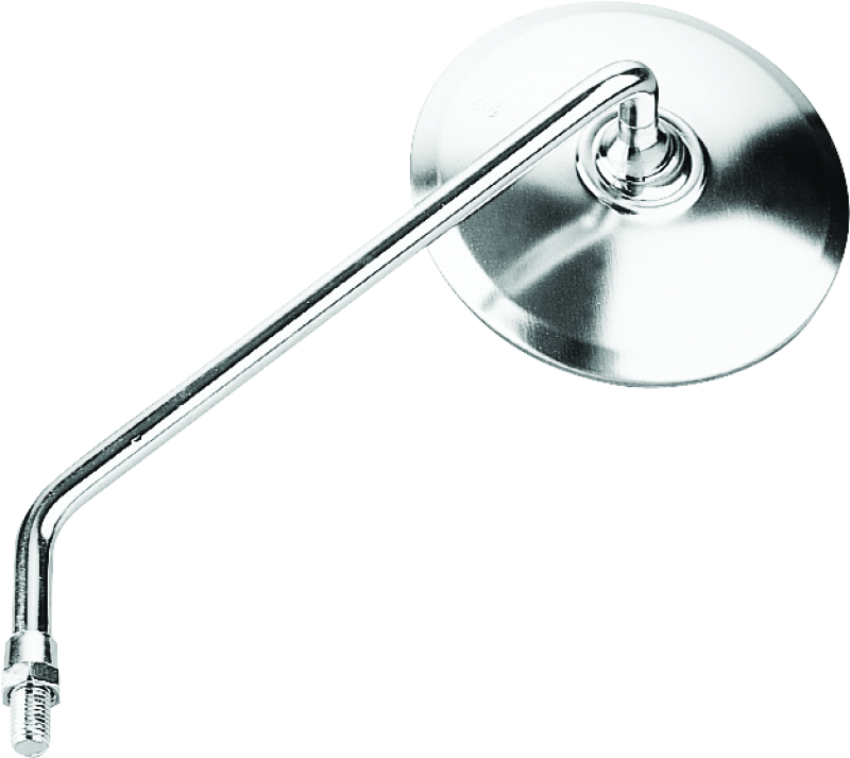 BikeMaster 600070 Round Mirror 10mm Right - Stainless