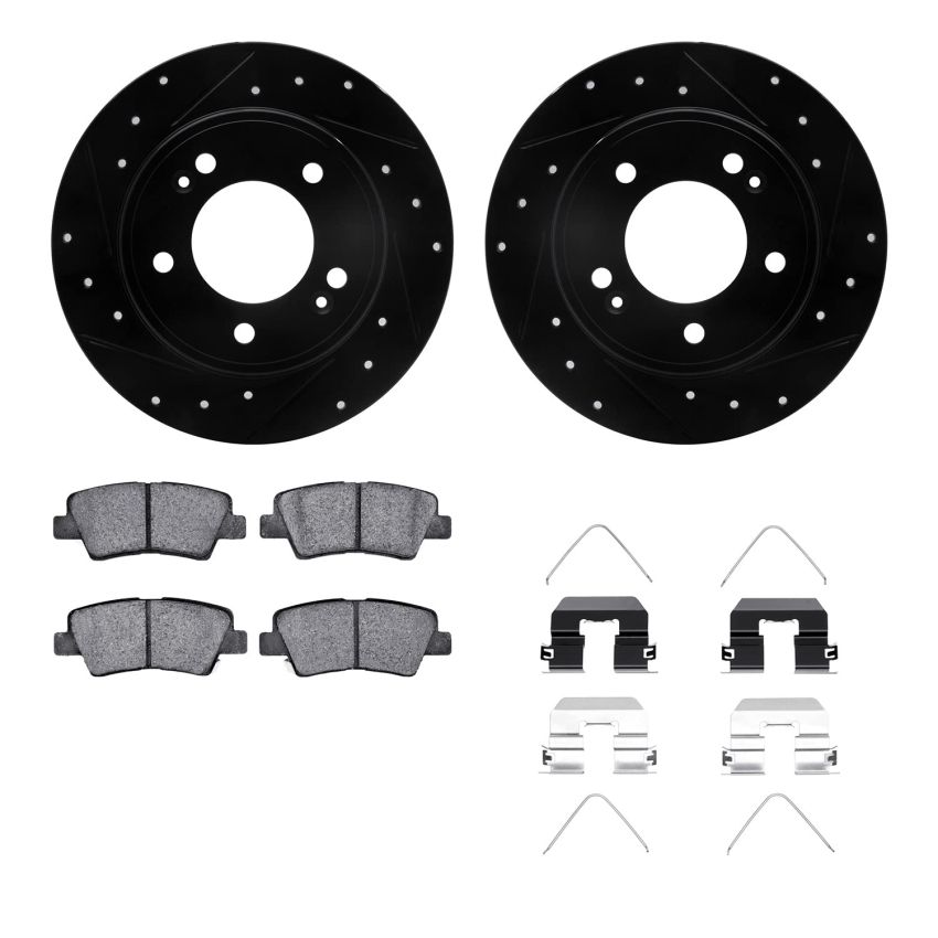 Dynamic Friction 8512-03071 Rotor Kit