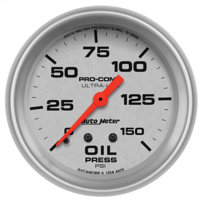 AutoMeter 4423 GAUGE, OIL PRESSURE, 2 5/8