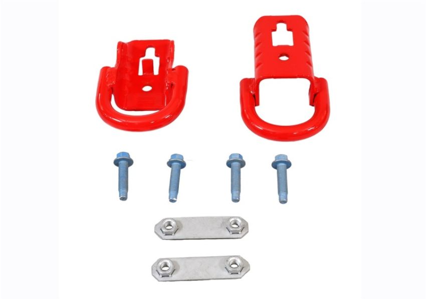 Ford Racing M-18954-F15R 2015-2025 F-150 Tow Hooks-Pair-Red