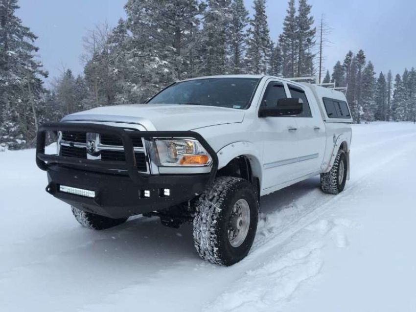 Road Armor 4102DFA 10-18 Dodge 2500 iDentity Front Bumper Components - Center Section Smooth - Raw