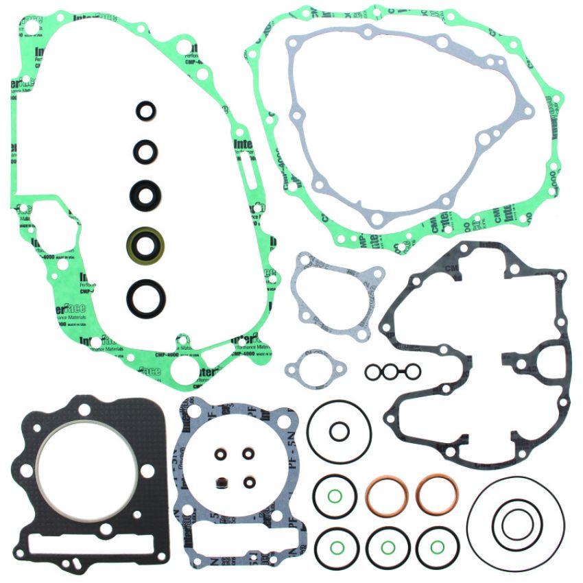 QuadBoss 564014 99-00 Honda TRX400EX FourTrax Complete Gasket Set w/ Oil Seal