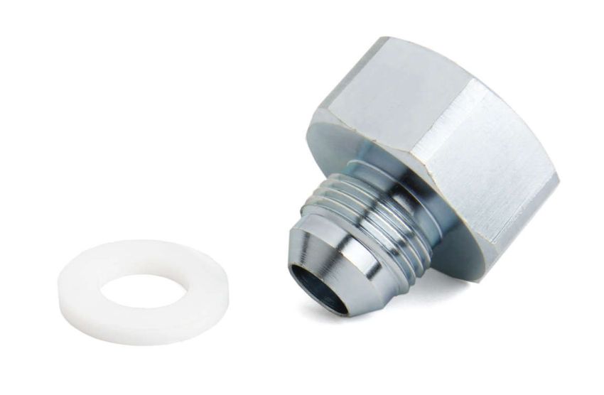 NITROUS OXIDE SYSTEMS NOS16232 -8AN Bottle Nut Adapter w/Teflon Washer