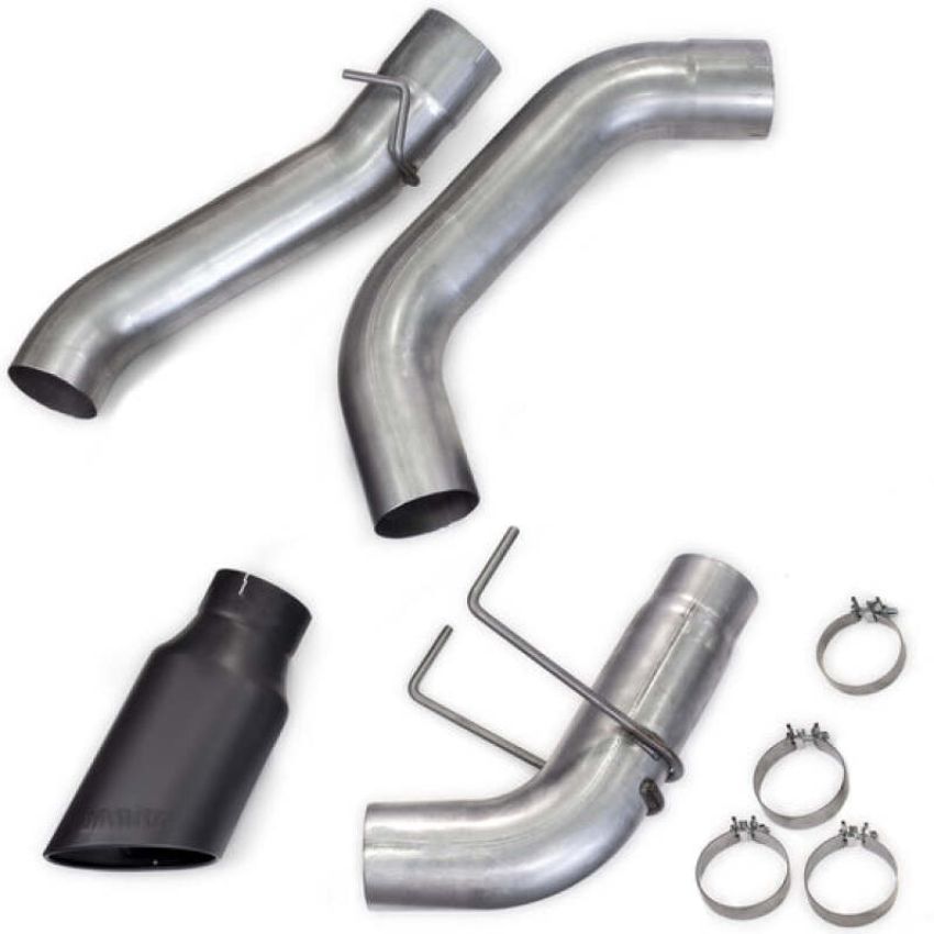 Banks Power 49798-B 19-23 Dodge Ram Crew Cab 6.7L Cummins Monster Exhaust - SS Single Exhaust w/ Black Tip