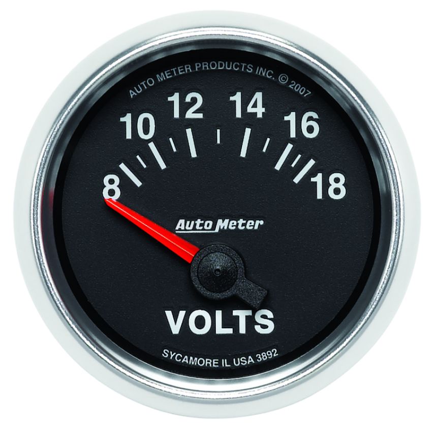 AutoMeter 3892 GAUGE, VOLTMETER, 2 1/16
