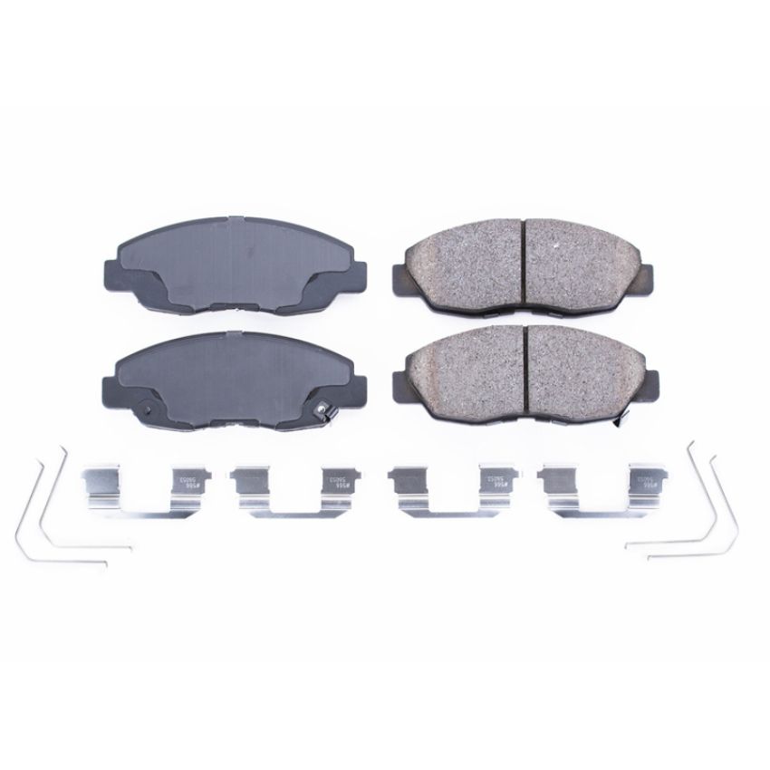 PowerStop 17-1578 PowerStop - Z17 Low-Dust Ceramic Brake Pads with Hardware