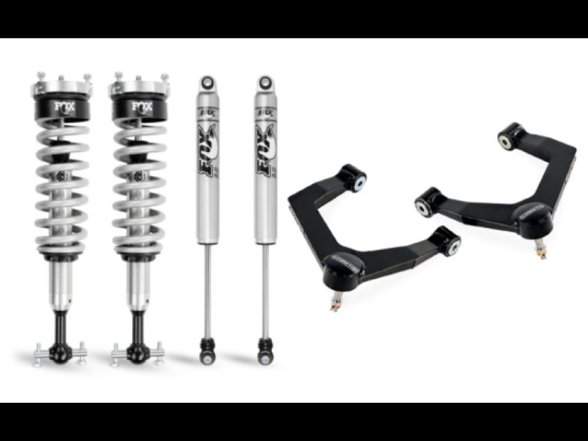 Cognito 210-P0885 19-24 Chevy Silv/Sierra 1500 4WD 1in Perf Ball Joint Leveling Kit w/ Fox PS Coilover 2.0 IFP