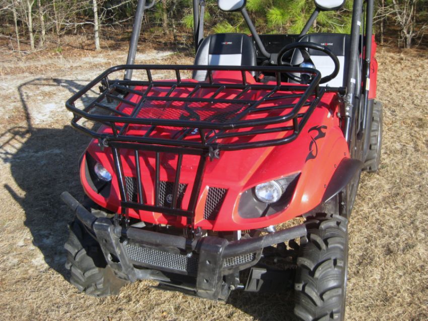 Seizmik 58-08049 06-12 Yamaha 450-700 Rhino Universal Hood Rack - Black