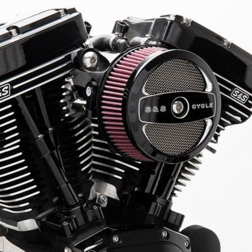 S&S Cycle 170-0394C 2017+ M8 Models Stealth Air Cleaner Kit w/ Air 1 Cover