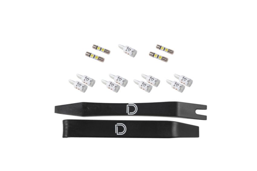 Diode Dynamics DD0508 11-21 Jeep Grand Cherokee Interior LED Kit Cool White Stage 2