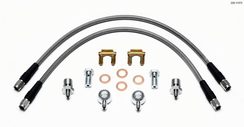 Wilwood 220-11373 Flexline Kit D52 Caliper 18in w/ Banjo 7/16-20