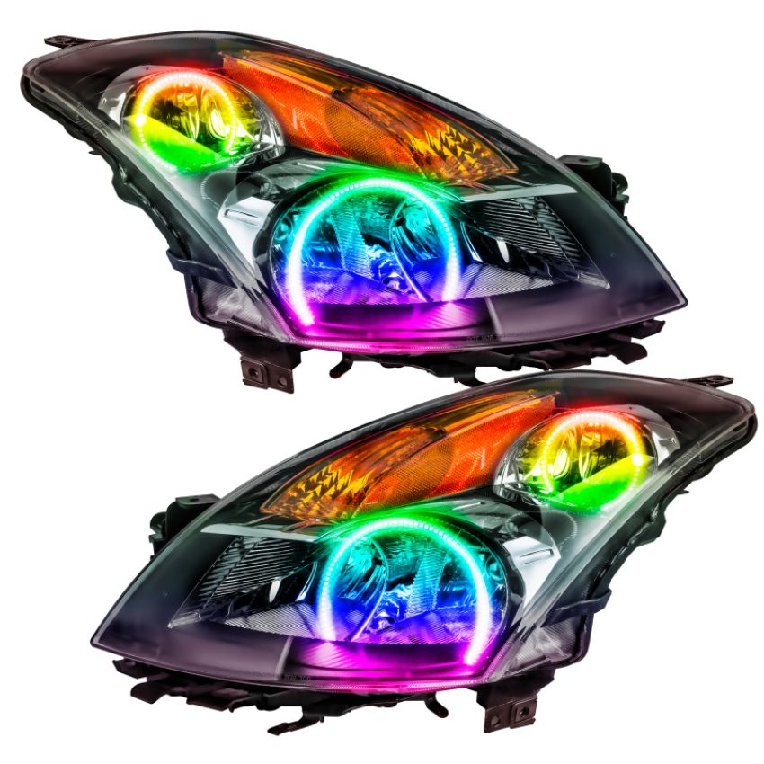 Oracle Lighting 7170-334 SMD Pre-Assembled Headlights, Black Bezel, ColorSHIFT(tm) - No Controller