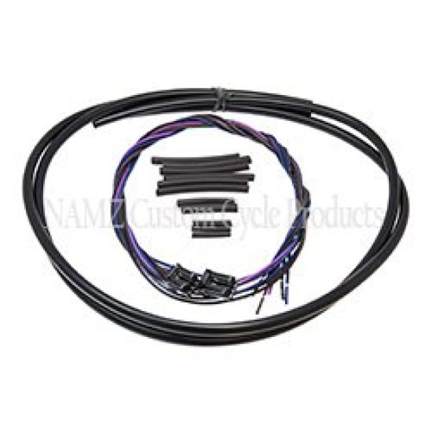 NAMZ NTSX-3602 12-17 V-Twin Dyna w/Switch Housing Mounted Signal Front Turn Sig Relocation Harness 36in.