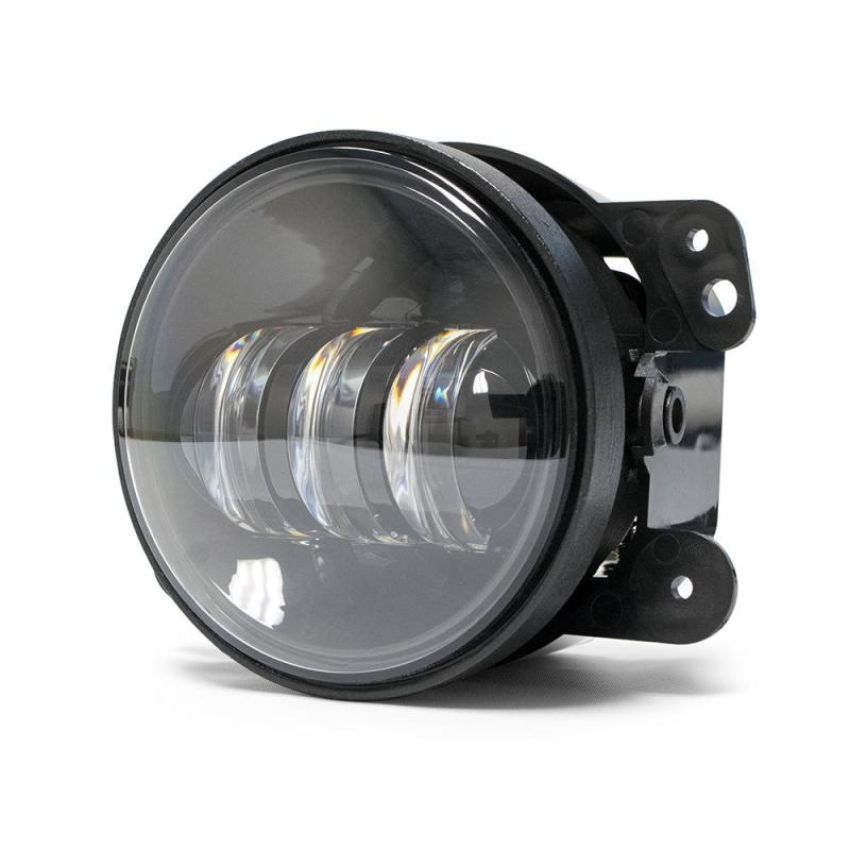 DV8 Offroad R4FL16W3W Fog Light; 4 in. Round; Pair