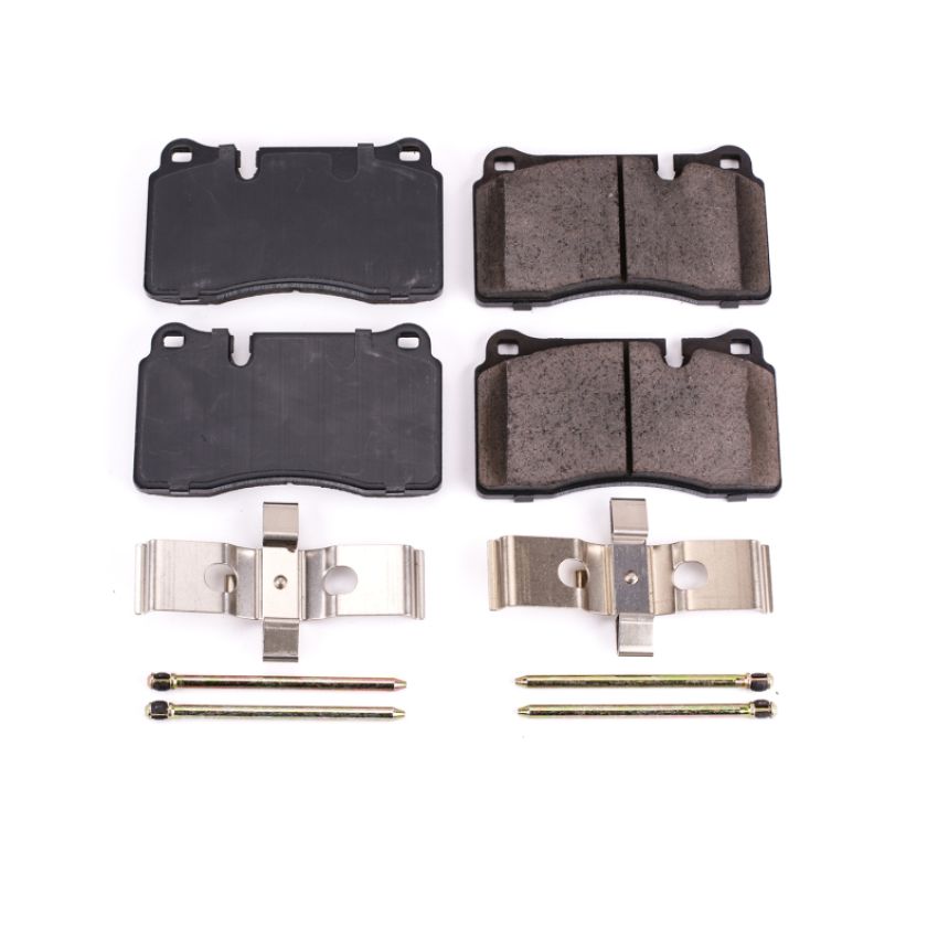 PowerStop 17-1165 PowerStop - Z17 Low-Dust Ceramic Brake Pads with Hardware