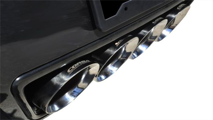 CORSA Performance 14762 Corsa 2014-2019 Corvette C7 Coupe 6.2L V8 AT/MT 2.75in Valve-Back Dual Rear Exit Polished XtremeExh