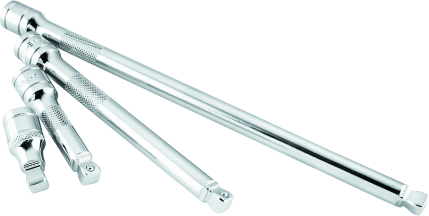 BikeMaster 151536 4-pc 3/8in Wobble Extention Bar Set
