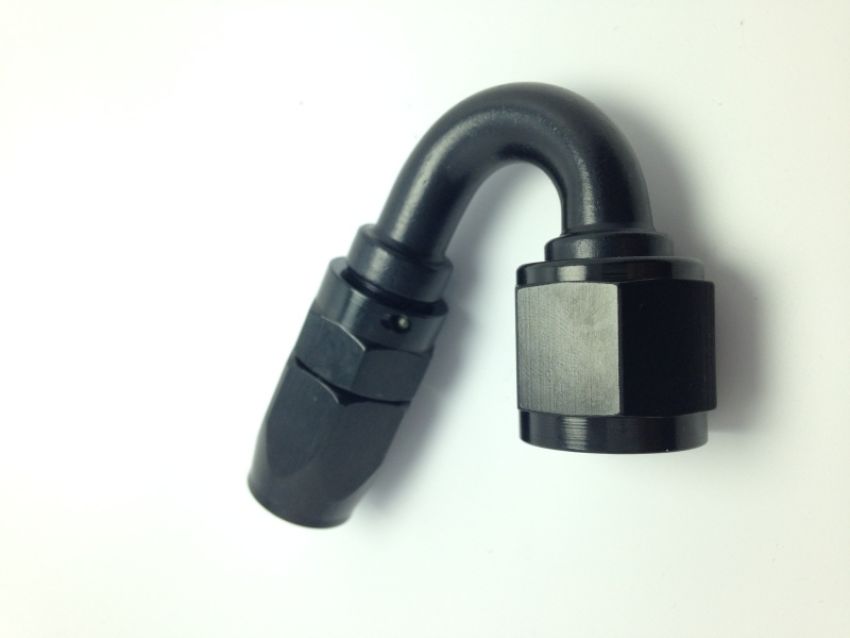 Fragola -10AN Fem x -8AN Hose 150 Degree Reducing Hose End