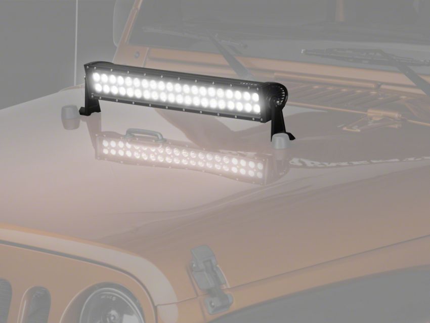 Raxiom J106720 20-In Dual Row LED Light Bar Flood/Spot Combo Beam Universal (Some Adaptation Required)