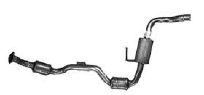AB Catalytic 2568 Direct-Fit Catalytic Converter EPA (Federal)