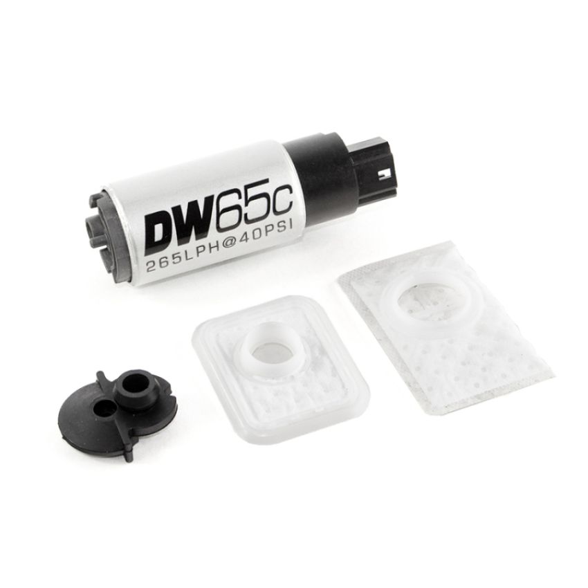 DeatschWerks 9-651-1051 97-04 Jeep Wrangler 2.5L/4.0L DW65C 265lph Compact Fuel Pump w/ Install Kit