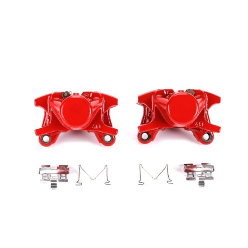 PowerStop S2838 Red Powder Coated Calipers