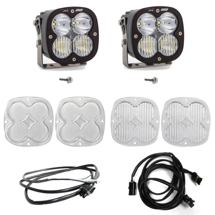 Baja Designs 447751UP Ford XL80 A-Pillar Light Kit