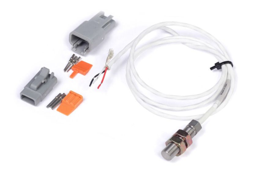 Haltech HT-010612 Stainless Steel Single Channel Hall Effect Sensor 3/8-24 TPI (Wheel Speed/Crank/Cam)