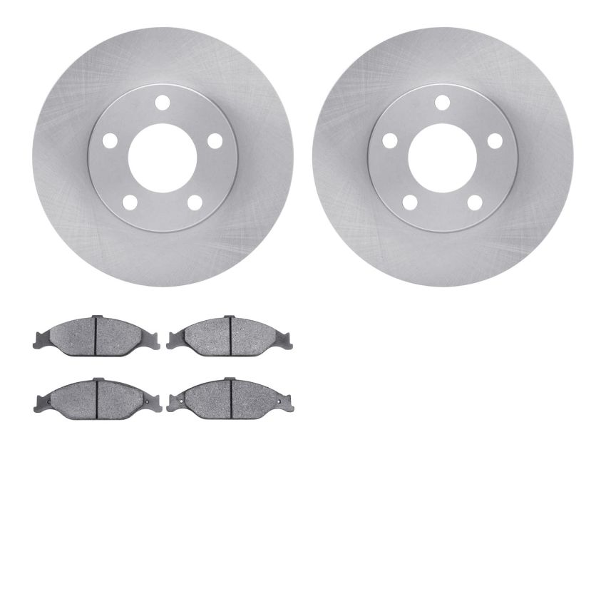 Dynamic Friction 6502-54323 Rotor Kit