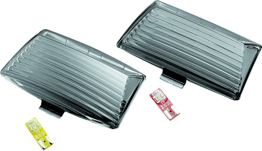 Kuryakyn 4823 Rear Smoke Fender Tip Lens With Led