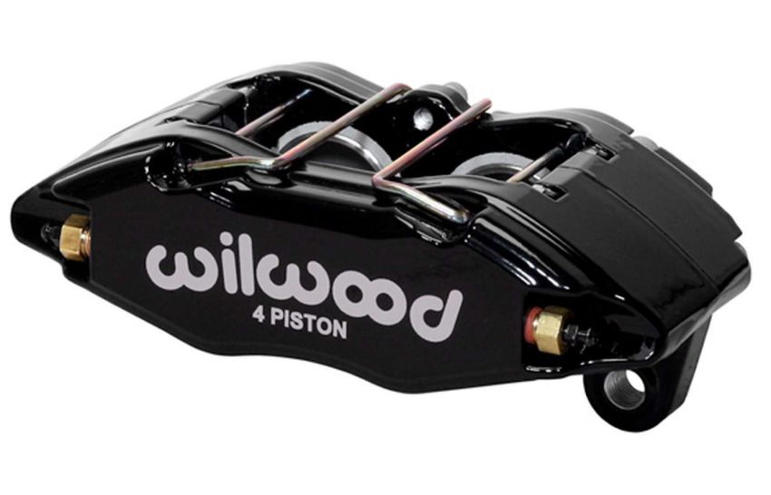 Wilwood 120-12949-BK Caliper-Dynapro Honda/Acura - Black Powder 1.62in Pistons .83in Disc