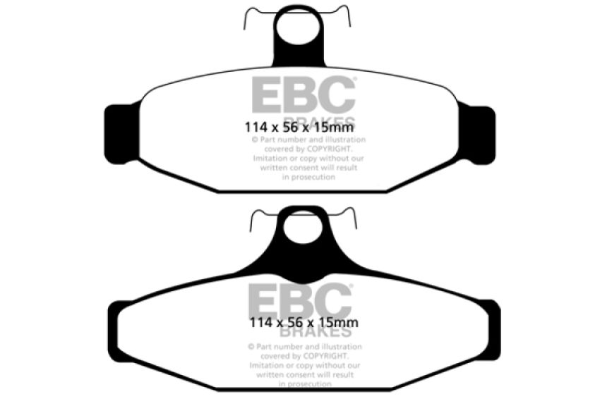 EBC Brakes DP31165C Redstuff Ceramic Low Dust Brake Pads