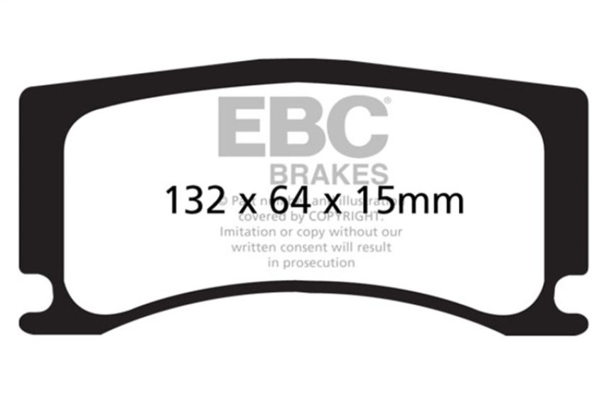 EBC Brakes DP42112R Yellowstuff Street And Track Brake Pads