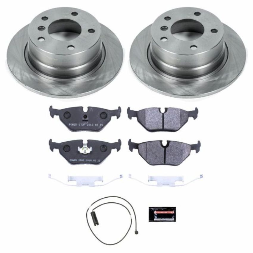 PowerStop TDSK593 Track Day Spec High-Performance Brake Pad and Rotor Kit