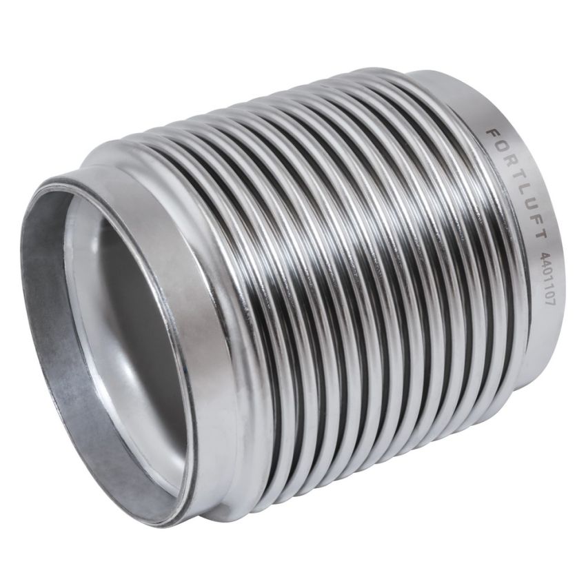 FORTLUFT 4401107 Flex Connector Bellows 3.00''x4.00'' Stainless Steel